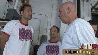 Ebony Spring Break Group Sex Bukkake After Orgy 6 porn video